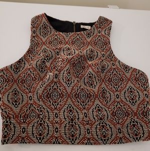 Hollister tweed top and bottom dress